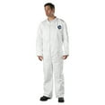 thumbnail image 2 of DuPont Tyvek Coveralls, Open Wrist/Ankle, HD Polyethylene, White, 3X-Large, 25/Carton, 2 of 3