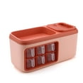 thumbnail image 1 of Kitchen Seasoning Bottle Storage Box Multifunctional Double Layer Kitchen Seasoning Bottle Spice Organizer Knife Spoon Utensil Holder, 1 of 5