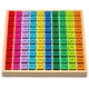 thumbnail image 1 of Natureich pequeño 1x1 para alumnos de primaria / Ábaco grande de madera / Cubos de colores con tareas / Tabla de multiplicar de juguete de madera, 1 of 7