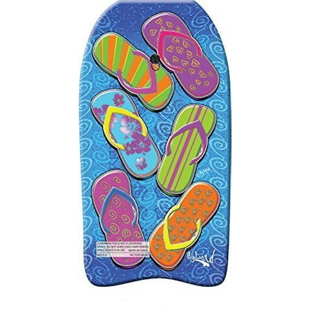 Bodyboard 33 Inch Flip Flops Graphics Pkg/1, Perfect for all size waves By