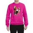 thumbnail image 2 of If It's Not a Bassett Hound Its Just a Dog Gift | Mens Dog Lover Crewneck Graphic Sweatshirt, Fuschia, Small, 2 of 3