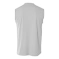 thumbnail image 2 of Pack of 3 A4 Men's Cooling Performance Muscle Tank, Silver, 3XL, 2 of 2