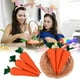 thumbnail image 5 of Easter Carrot Ornaments Simulation Carrot Decoration Artificial Carrot Decors For Hanging On Wall Window Or Door Anggrek Otros, 5 of 8