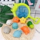 thumbnail image 2 of Juguetes de baño con luz para bebés | Juguetes flotantes de animales marinos con sonido chirriante y red de pesca | Juguetes de piscina con luz LED activada por agua para niños de 1 a 3 años, 2 of 5