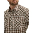 thumbnail image 4 of Wrangler® Men's and Big Men's Regular Fit Long Sleeve Western Shirt, Sizes S-5XL, 4 of 4