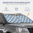 thumbnail image 4 of Naloa German Shepherd Puppy 2 Piece Foldable Car Sun Shades, Car Windshield Sunshade, Front Window Sunshade for Car, Truck, SUV - Medium, 4 of 7
