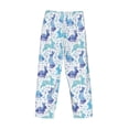 thumbnail image 5 of Goofa Rabbit2 Printed Soft Pajama Pants for Men, Wide Leg Comfy Casual Lounge Yoga Pants-, 5 of 9