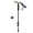 Black Yellow, variant on NFTIGB 3 Section Retractable Hiking Stick Aluminum Alloy Mountaineering Balance Pole for Outdoor, 22-47.2 inches / 56-120 cm, Black Yellow