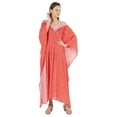thumbnail image 5 of Moomaya Printed Caftan Gown Maxi Dress For Women Beachwear Party Kimono Cover Up Kaftan, 5 of 7