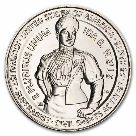 2025-P Ida B. Wells American Women Quarter BU