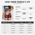 thumbnail image 5 of Uemuo Colorful Skull Pattern Women Workout Impact Shorts Scrunch Butt Lifting Gym Shorts Seamless Booty Biker Shorts-X-Large, 5 of 8