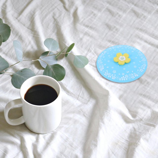 FENGGUIQU 2Ud Reutilizable De Silicona Para Taza Y Vaso Con Material Flexible Y Duradero Para Hogar