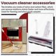 thumbnail image 3 of Electric Brush Head for Xiaomi K10/G10 Xiaomi 1C Dreame V8/V9B/V9P/V11/G9 Carpet Brush Vacuum Cleaner Parts, 3 of 4