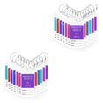 thumbnail image 3 of ZLight 12piece Convenient Keyring Card Tag Holder For On Go Professionals ID Card Holder Keyring Holder 2Set, 3 of 6