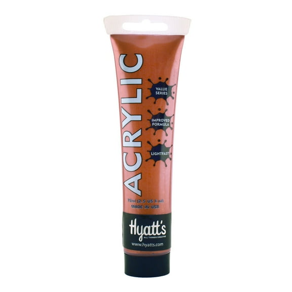Hyatt's Acrylic 75Ml Copper