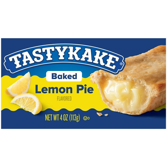 Tastykake Baked Lemon Boxed Pie, 4 oz (113g)