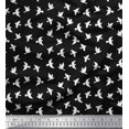 thumbnail image 1 of Soimoi Velvet Fabric Artistic Bird Decor Fabric Printed Yard 58 Inch Wide, 1 of 3