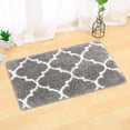 thumbnail image 4 of Bathroom Floor Mat, Entrance Water Absorption Non-slip Carpet, Fine Fiber Polyester, Machine Washable, Soft, For Bathroom, Kitchen, Bedroom, 4 of 6
