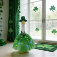 thumbnail image 5 of Gooses Clothes Yard Accent for Home Decors, St. Patrick's Day 4 Leaf Clovers Top Hat Scarf Tutu Set, Festive Green Outfit for Patio Goose, Lucky Garden Decoration, 5 of 5