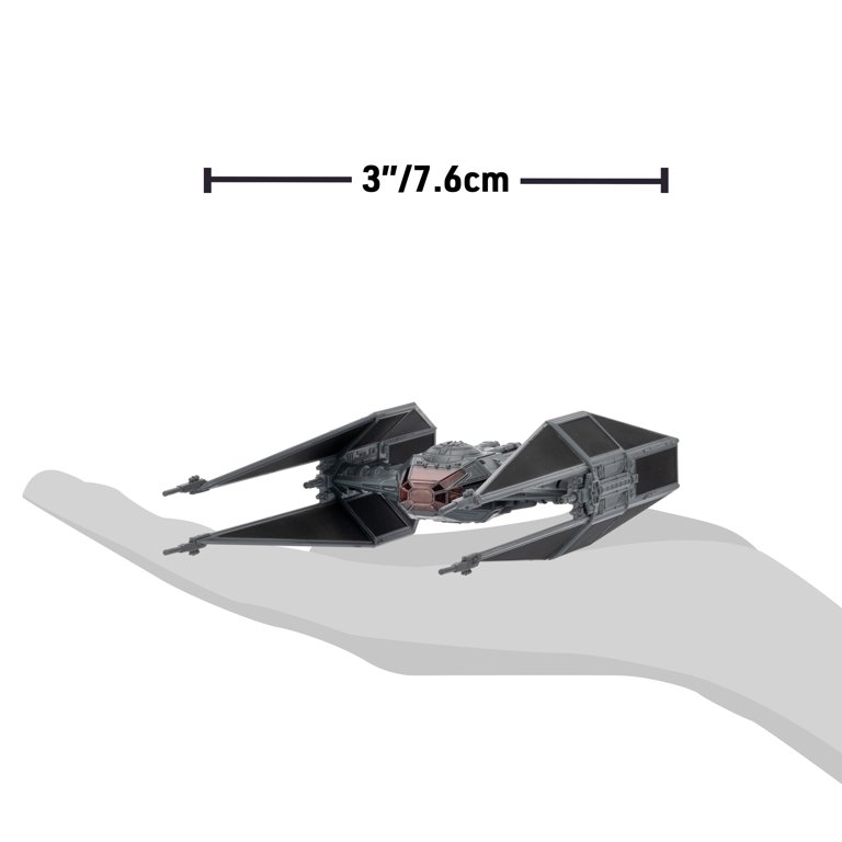 米Jazwaresストア限定 カイロ・レン TIEサイレンサー 未開封 Star Wars Micro Galaxy Squadron TIE Silencer - 5 inch Vehicle +