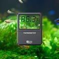 thumbnail image 2 of TETOU High Accuracy Digital Fish Tank Aquarium Thermometer with Alarm LCD Large Screen Display, 2 of 8