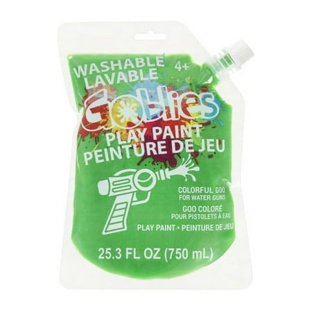 Goblies Green Play Paint for Water Guns, 25.3 fluid ounces