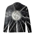 thumbnail image 3 of Nmnitkp Long Sleeve Shirt Trendy and Fashionable Graphic Mens Hipster Hip Hop Ripped Round Hemline Pattern Print T Shirt & ​​Soft and Skin-Friendly Men's Long Sleeve Shirt （Plus Size）, 3 of 4