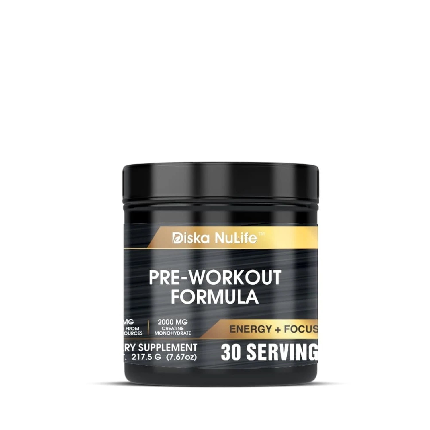 Pre-Workout Formula, Energy  Focus Lemonade | 30 Serving | Creatine Monohydrate  L-Citrulline-Malate for Energy, Focus and Intensity