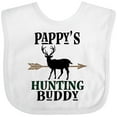 thumbnail image 3 of Inktastic Pappys Hunting Buddy Bow Hunter Boys or Girls Baby Bib, 3 of 4