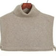 thumbnail image 3 of TODOZO Knitted Mock Turtleneck Fake Collar Winter Unisex Half Blouse Pullover False Collar Fake Turtleneck Dickey Collar Half Top Mock Blouse Neck Warm Faux Detachable Collar for Women, 3 of 5