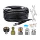 thumbnail image 3 of Kit Desatascador de Manguera de Drenaje con Conectores para Lavadora a Presión Uso Reforzado Material Metálico Fácil Conexión Adecuado para Limpieza D Estilo B, 3 of 9