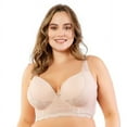 thumbnail image 2 of PARFAIT Women's Pearl Longline Plunge Bra - Cameo Rose - 40DD, 2 of 5