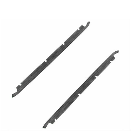 

Rubber T-Top Hatch Drip Edge Weatherstrip Seals Pair Set For Camaro Firebird