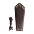thumbnail image 1 of PU Leather Arm Guard Knight for Cosplay Halloween Party Themed Parties coffee, 1 of 8