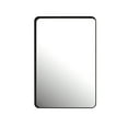 thumbnail image 7 of 20x30 Inch Recessed Black Metal Framed Medicine Cabinet With Mirror And Adjustable Shelves For Bathroom - Fashionable, , , Fog, Corrosion, -proof Characteristic Mirror: Frame, Stylish,, 7 of 7