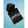 thumbnail image 3 of Paris College Banner Hoodie Women -Image by Shutterstock, Female Small, 3 of 4