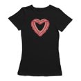 thumbnail image 1 of T-shirt Graphique Cœur de Bacon pour Femmes Vert Kelly, 1 of 1