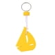 thumbnail image 2 of Llavero flotante Shamjiam Anillo dominante flotante amarillo, 2 of 5