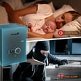 thumbnail image 4 of 2.0 cu ft Large Drop Safe Box for Business, Anti-Theft Money Drop Box with Lock and Slot, Digital Keypad and Spare Keys, Heavy-duty Cash Depository Safe for Home Office Retail Store Business, 4 of 6