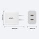thumbnail image 5 of Cabezal de carga DQrwqpou Dual PD 20W 50-60Hz para iPhone Enchufe EE. UU., 5 of 9