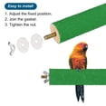 thumbnail image 3 of 1.1x11.8" Bird Paw Grinding Stick Parrot LoveBird Parakeet Cockatiel Perch Stand, Green, 3 of 6