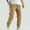 Khaki, variant on ZHUGeLI Men Joggers Chino Cargo Pants Hiking Outdoor Recreation Pants Twill Fitness Track Jogging Pants Casual Cotton Pants