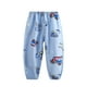 thumbnail image 1 of Odeerbi 1-6 Años Niños Niñas Pantalones de Chándal Camión Excavadora Lindo Ejercicio Atlético Deportes Jogger Pantalones Recortados Transpirable Suelta Casual Joggers, 1 of 3