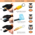 thumbnail image 4 of Wirefy Crimping Tool Set 8 PCS - Ratcheting Wire Crimper - Heat Shrink, Non-Insulated, Open Barrel, Flag, Ferrule Connectors, 4 of 15