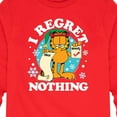 thumbnail image 3 of Garfield - I Regret Nothing  - Toddler And Youth Long Sleeve Graphic T-Shirt, 3 of 5