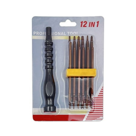 

12 In 1 Magnetic Screwdriver Set Multipurpose Y U Type Torx Triangle Repair Tool