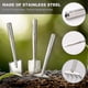 thumbnail image 4 of 3 Pieces Gardening Kit, Stainless Steel Garden Tools, Mini Gardening Tools for Adult Child, 4 of 5