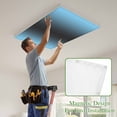thumbnail image 4 of Blue Black Ombre Magnetic Fluorescent Light Covers for Ceiling Lights 2 x 4 Feet, Modern Gradient Abstract Art Office Classroom Kitchen Drop Ceiling Light Covers Lighting Filters Shade Panel 3 Packs, 4 of 9