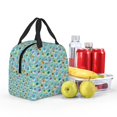 thumbnail image 5 of Honeii World Travel1 Print Lunch Bag Women, Lunch Box Lunch Bag for Women Adult Men, Small Leakproof Cute Lunch Tote Large Capacity Reusable, 5 of 8