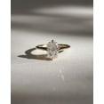 thumbnail image 3 of SOLITAIRE JEWELS 1.50CT Elongated Cushion Moissanite Solitaire Engagement Ring Solid 10K Yellow Gold, 3 of 7